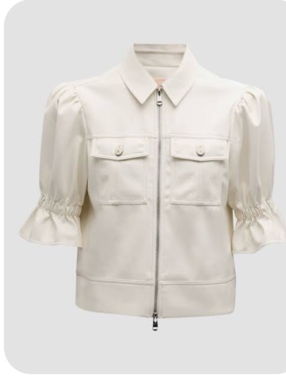 cinq a sept Cream Holly Jacket